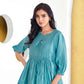 BulBul Nira Iceblue Co-Ord Set - Swadesiicart