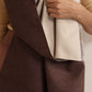 trueBrowns Dark Brown Reversible Woollen Stole | Swadesiicart