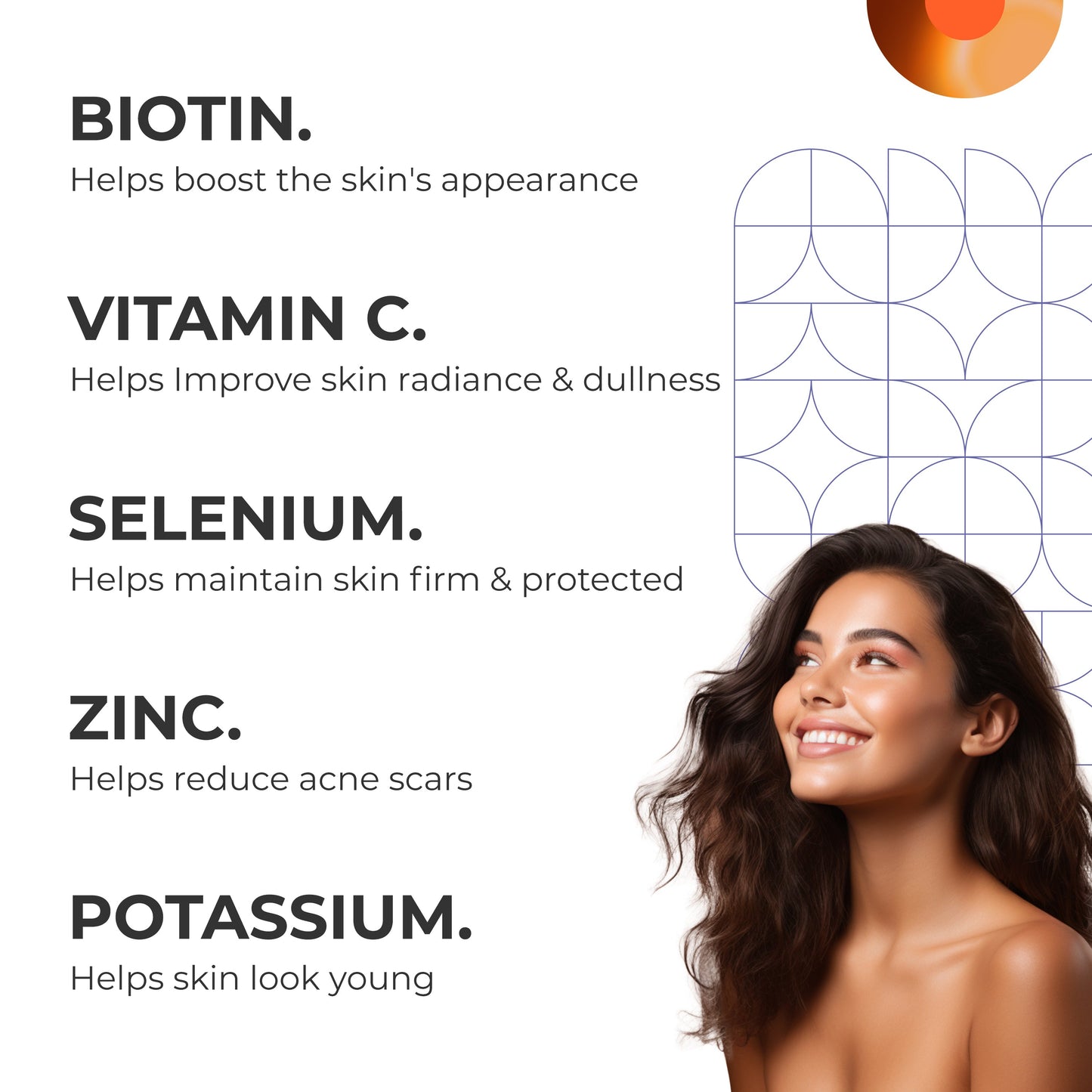Health Veda Organics Plant Based Skin Radiance Collagen Builder Capsules - Swadesiicart