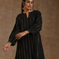 trueBrowns Black Gold Cotton Relaxed Co-Ord Set - Swadesiicart