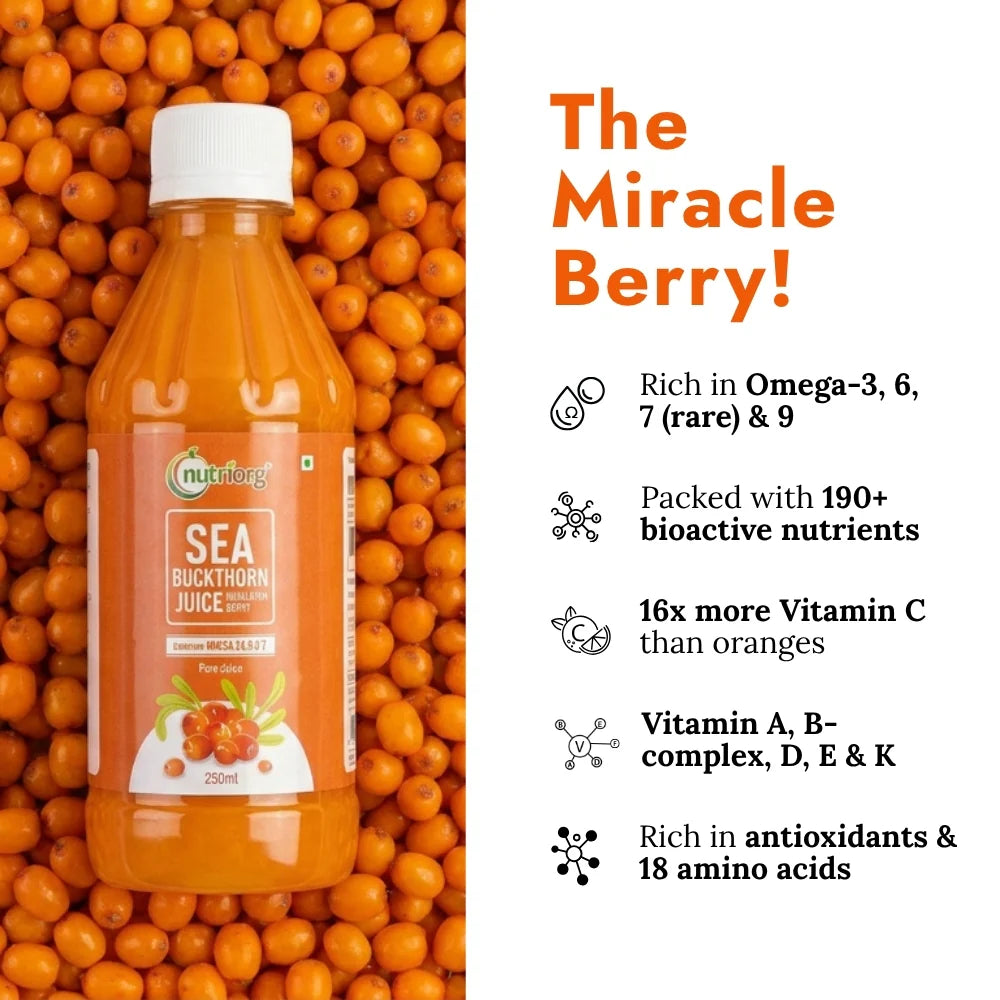 Nutriorg Sea Buckthorn Juice