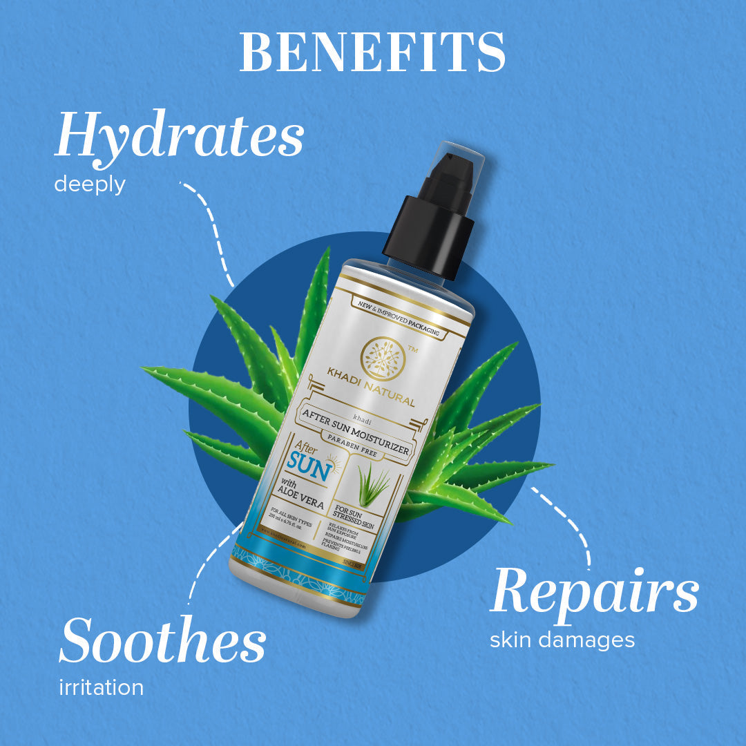 Khadi Herbal After Sun Aloe Vera - 200ml