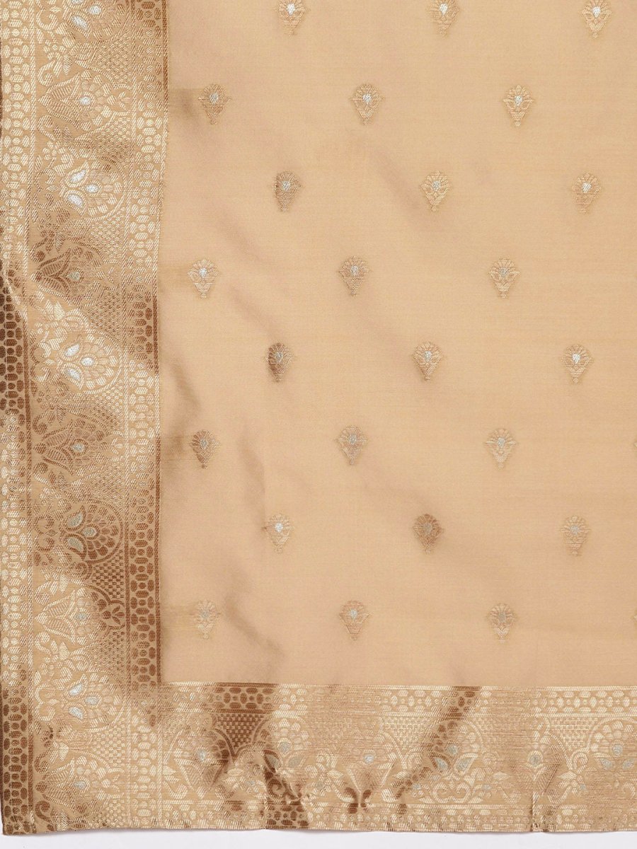 Ahalyaa Woven Design Ethnic Motifs Unstitched Dress Material | Swadesiicart