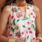 trueBrowns Off White Print Sharara Set | Swadesiicart
