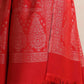 trueBrowns Red Woollen Stole | Swadesiicart