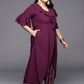 Ahalyaa Women Plus Size Tunic with Trousers | Swadesiicart