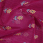 Magenta Pink And Mint Green Block Print Pure Kota Cotton Saree By Gayathri Reddy Designer Studio | Swadesiicart