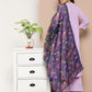 InWeave Women's Mauve Tiered Anarkali Kurta Set - Swadesiicart