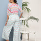 Ahalyaa Printed Waist Tie-Ups Basic Jumpsuit | Swadesiicart