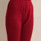 trueBrowns Maroon Woollen Leggings | Swadesiicart