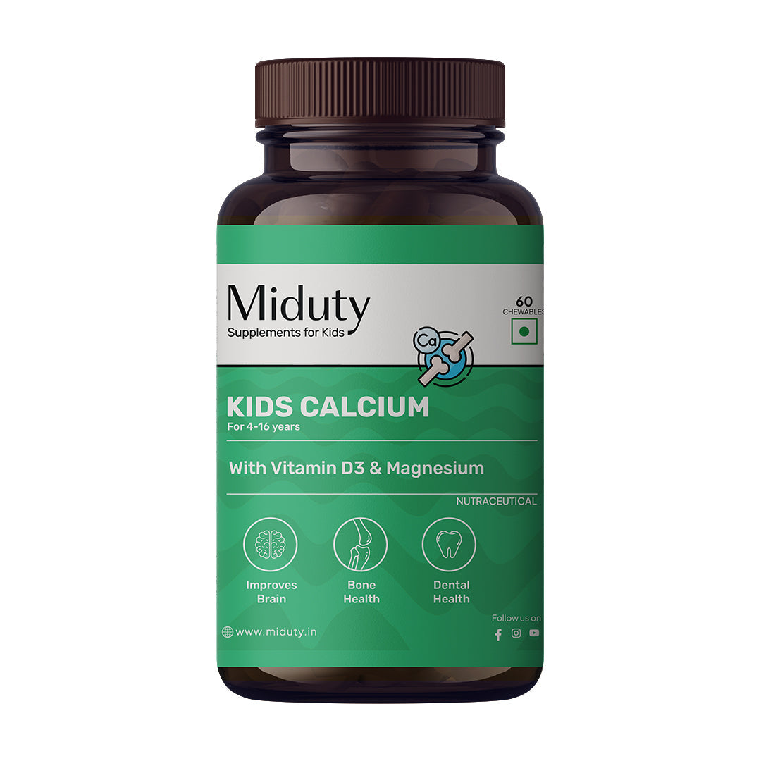 Miduty by Palak Notes Kids Calcium Chewables | Swadesiicart