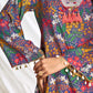 BulBul Dharvi Chanderi Blue Co-Ord Set - Swadesiicart
