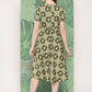 InWeave Women's Dark Green Square Dress - Swadesiicart