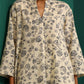 trueBrowns Blue Floral Cotton Printed Relaxed Co-ord Set - Swadesiicart