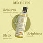 Khadi Natural Sandalwood & Turmeric Body Wash SLS & Paraben Free - 210ml