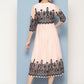 Ahalyaa Ethnic Motifs Printed Midi Empire Dress | Swadesiicart