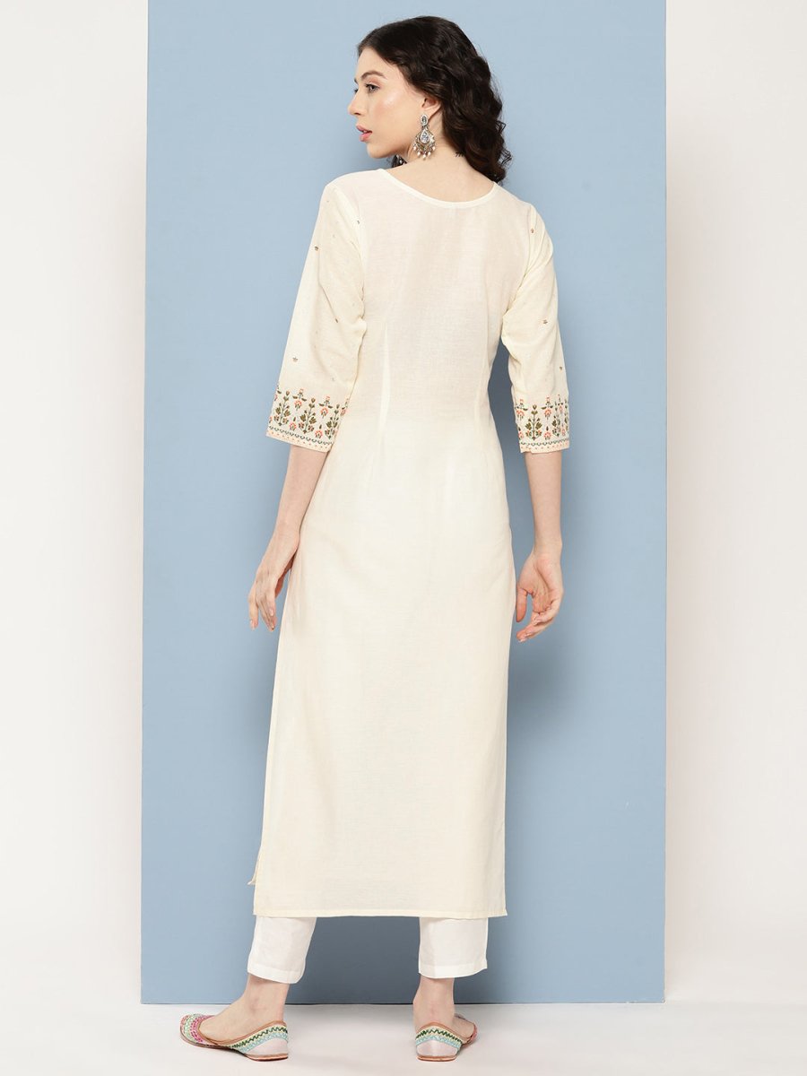 Ahalyaa Women Floral Printed Kurta | Swadesiicart