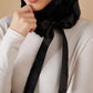 InWeave Black Fur Neckpiece - Swadesiicart