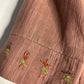 trueBrowns Blush Pink Gauza Co-ord Set - Swadesiicart