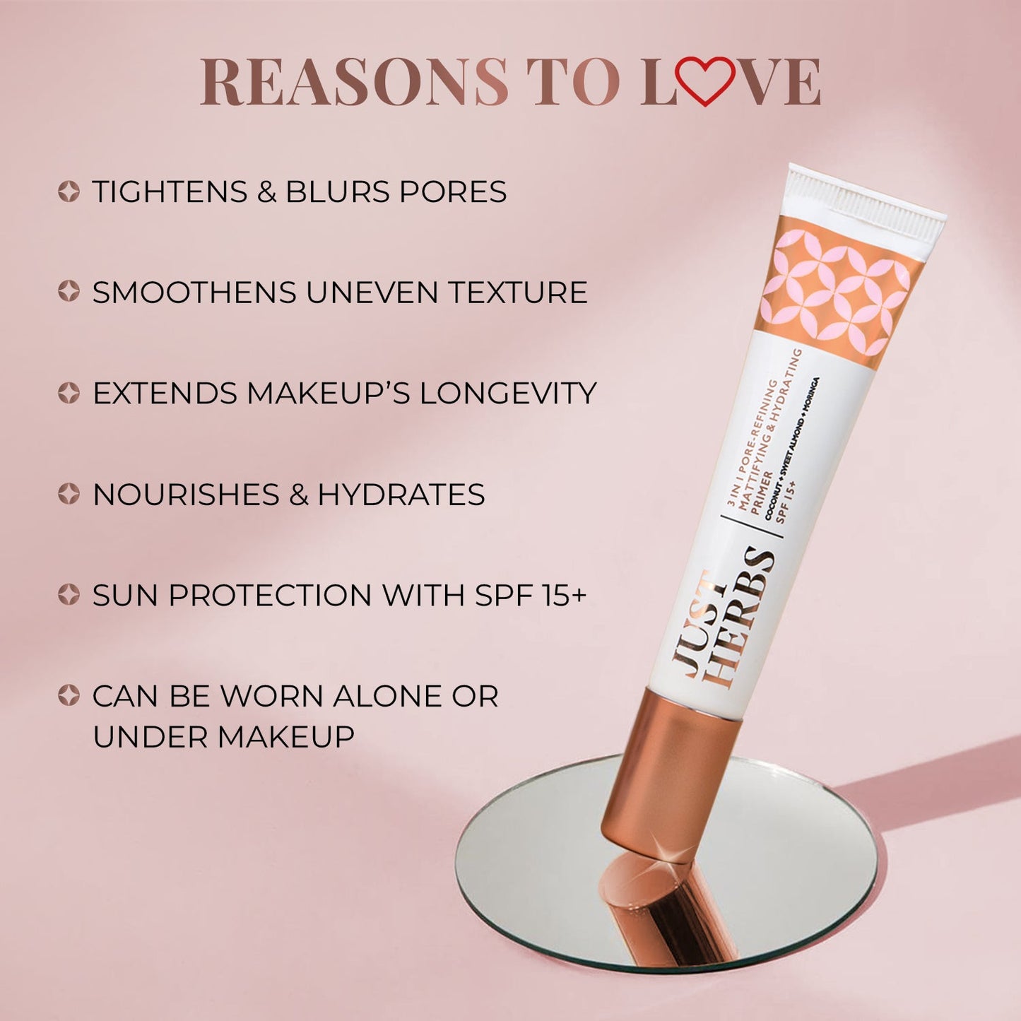 3 In 1 Pore-Refining, Mattifying & Hydrating Primer SPF 15+