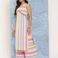 Ahalyaa Striped Empire Gotta Patti Kurta With Palazzos | Swadesiicart