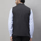 Even Apparels Men's Grey Pure Wool Nehru Jacket | Swadesiicart