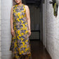 NOZ2TOZ Floral Printed Knee Length Rayon Co-ords Set - Swadesiicart
