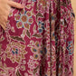 InWeave Burgundy Big Jaal Harem Pant - Swadesiicart