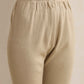 trueBrowns Beige Woollen Leggings | Swadesiicart