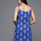 Ahalyaa Floral Printed Pure Cotton Tunic | Swadesiicart