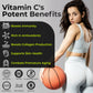 Health Veda Organics Natural Vitamin C Tablets For Skin & Health - Swadesiicart