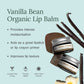 Organic Lip Balm Fortified with Vanilla Bean