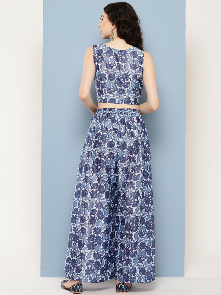 Ahalyaa Printed Ethnic Co-Ords - Swadesiicart