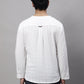 Even Apparels White Pure Cotton Open Neck Kurta | Swadesiicart