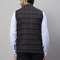 Even Apparels Men's Black Nehru Jacket With Welt Pockets | Swadesiicart