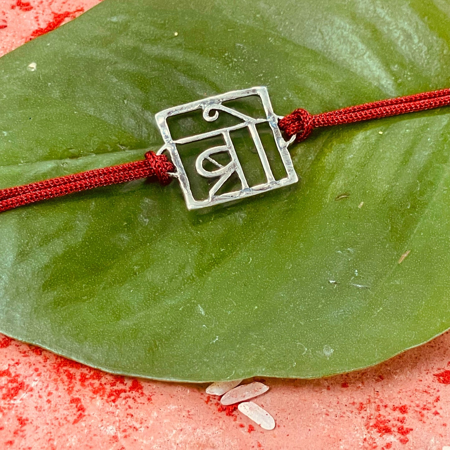 trueBrowns 925 Sterling Silver Bro Thread Rakhi | Swadesiicart