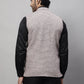 Even Apparels Men's Cream Pure Wool Nehru Jacket | Swadesiicart