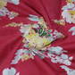 Tomato Red Colour Block Print Pure Mulmul Cotton Saree By Gayathri Reddy Designer Studio | Swadesiicart