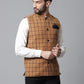 Even Apparels Men's Beige Nehru Jacket With Welt Pockets | Swadesiicart