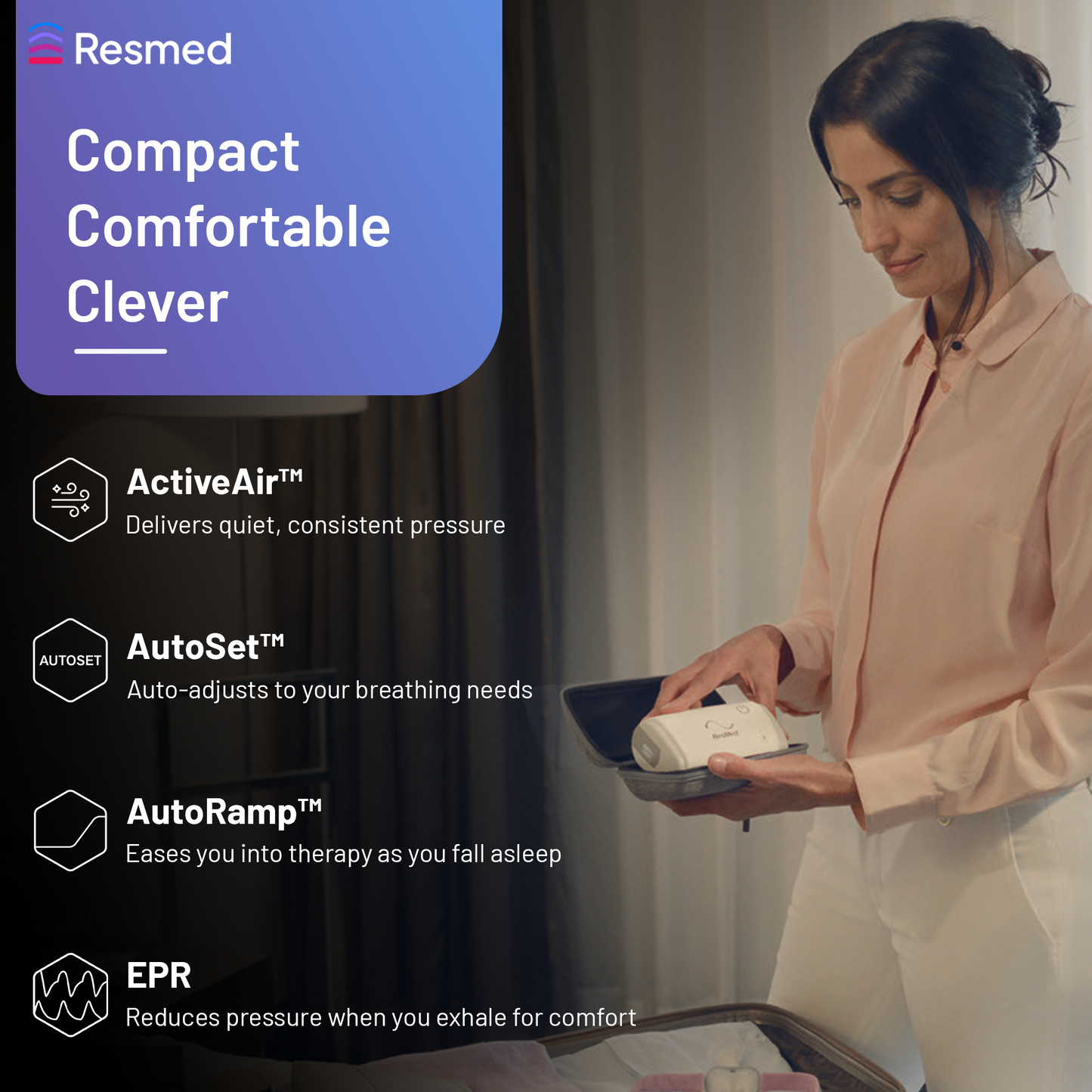 AirMini™  AutoSet CPAP Device