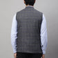 Even Apparels Men's Grey Nehru Jacket With Welt Pockets | Swadesiicart