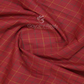Maroon With Checks Pure Mangalgiri Cotton Saree By Gayathri Reddy Designer Studio | Swadesiicart