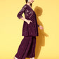 Ahalyaa Women Floral Printed Kurti with Sharara | Swadesiicart