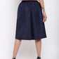 trueBrowns Linen Cotton Blue Pant | Swadesiicart