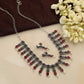 trueBrowns Silver Tone Banjara Necklace Set - Swadesiicart