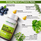 Health Veda Organics Plant Based Brain Booster Capsules - Swadesiicart