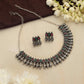 trueBrowns Silver Tone Necklace Set - Swadesiicart