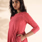 trueBrowns Pink Cotton Dobby Co-ord Set - Swadesiicart