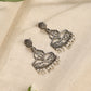 trueBrowns Silver Jaali Earrings | Swadesiicart