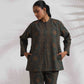 trueBrowns Green Cotton Print Shirt Top & Pants Co-ord Set - Swadesiicart